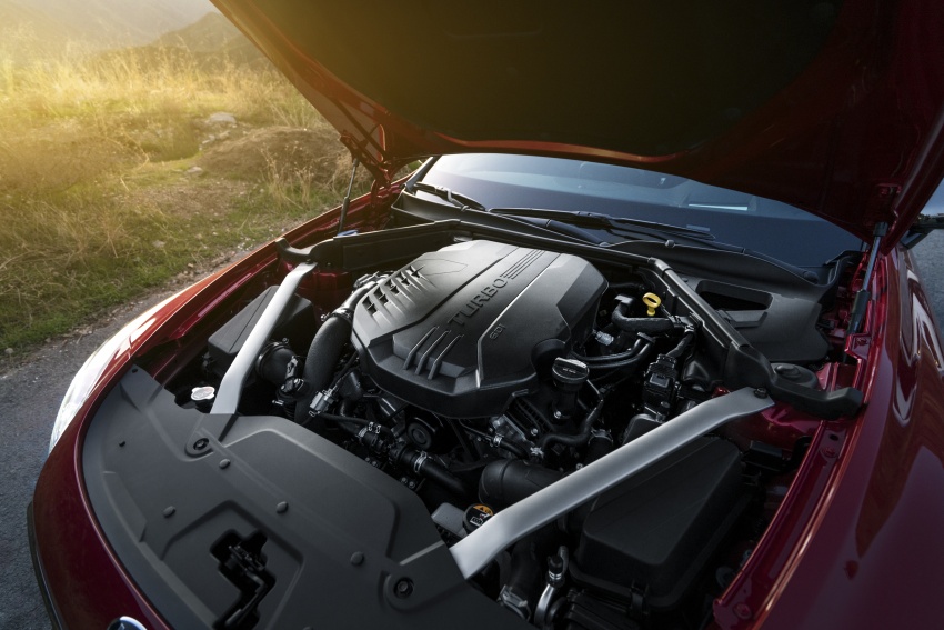 Kia Stinger 2018 didedahkan – model produksi sebenar kereta sport empat-pintu dari konsep Kia GT 600355
