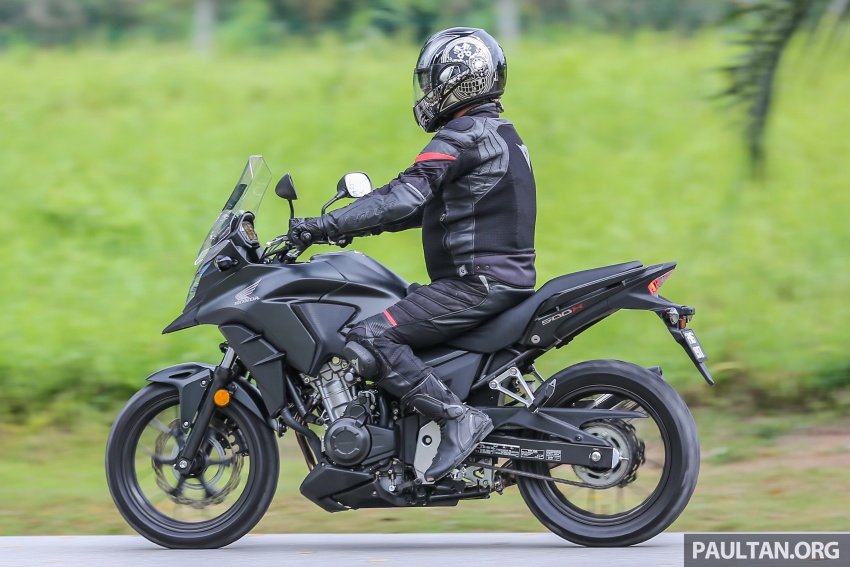 REVIEW: 2017 Honda CB500X – a soft, comfortable middle-weight two-cylinder commuter for any rider 608853