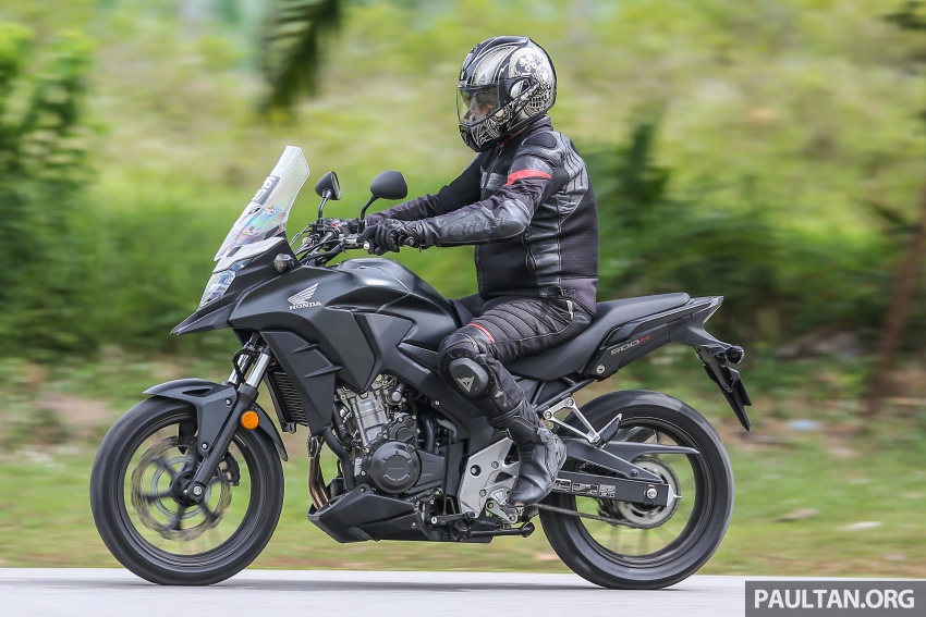 REVIEW: 2017 Honda CB500X – a soft, comfortable middle-weight two-cylinder commuter for any rider 608854