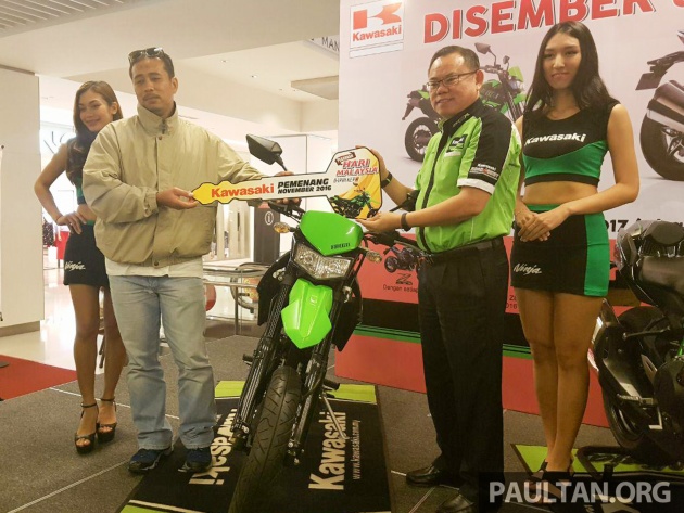 Kelantan man wins Kawasaki H2 hyperbike lucky draw