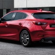 2017 Mazda 3 facelift officially launched in Thailand – hatch and sedan available in 4 variants, from RM107k