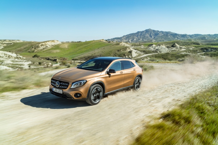 Mercedes-Benz GLA facelift tampil rasmi di Detroit 600206