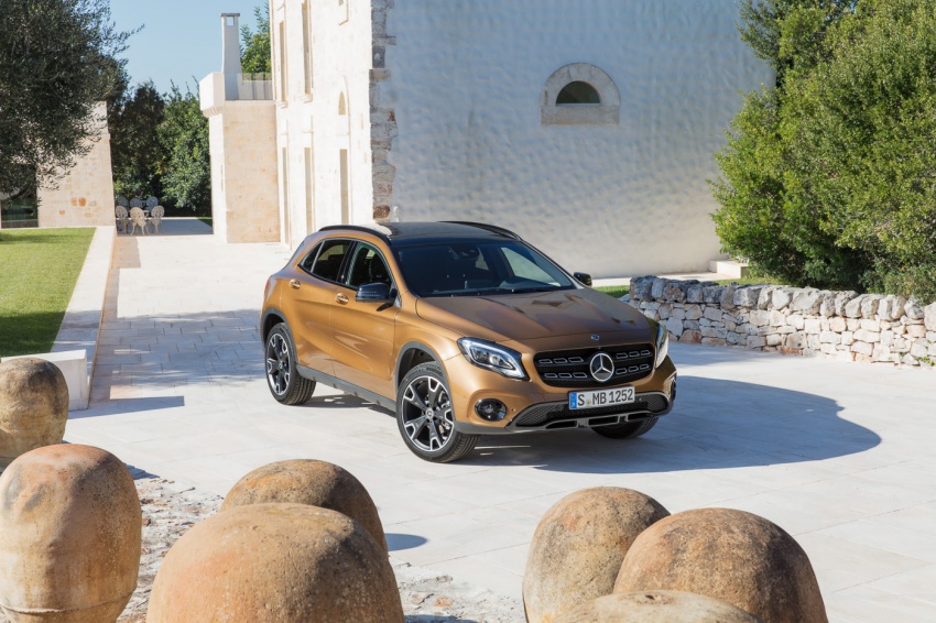 Mercedes-Benz GLA facelift tampil rasmi di Detroit 600225