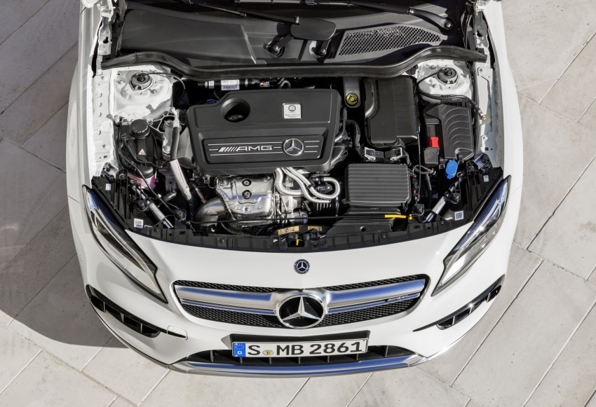 2017 Mercedes-AMG GLA 45 – refresh adds more whiz Image #600393