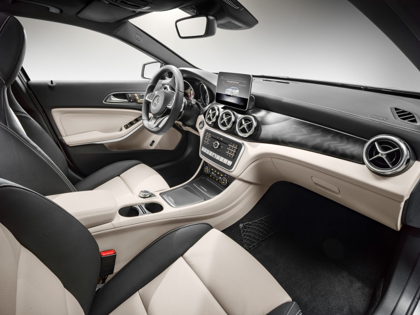 Mercedes-Benz GLA facelift tampil rasmi di Detroit 600259