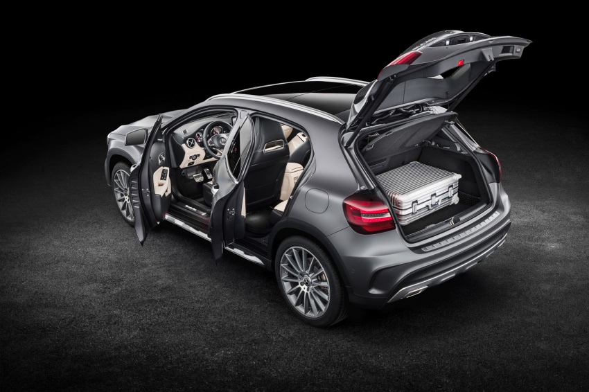 Mercedes-Benz GLA facelift tampil rasmi di Detroit 600249