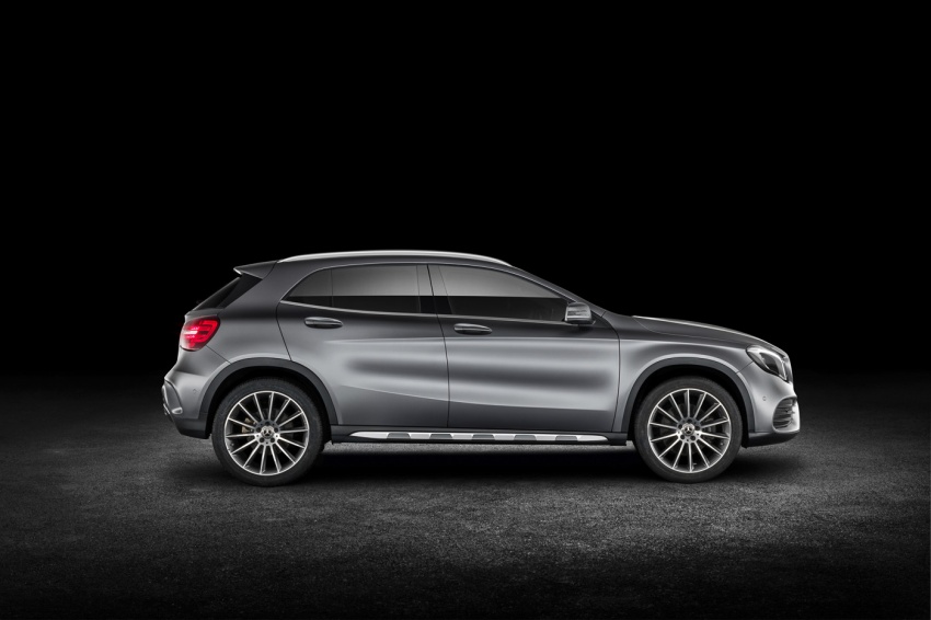 Mercedes-Benz GLA facelift tampil rasmi di Detroit 600253