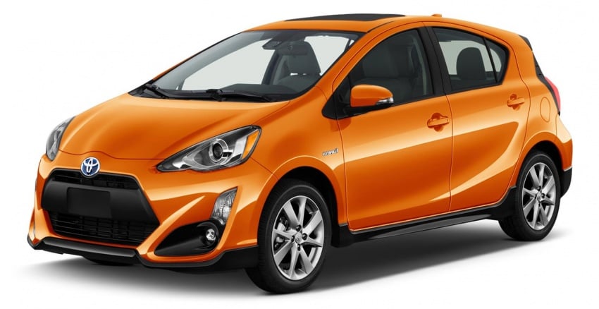 2017 Toyota Prius c – Safety Sense suite now standard 602348