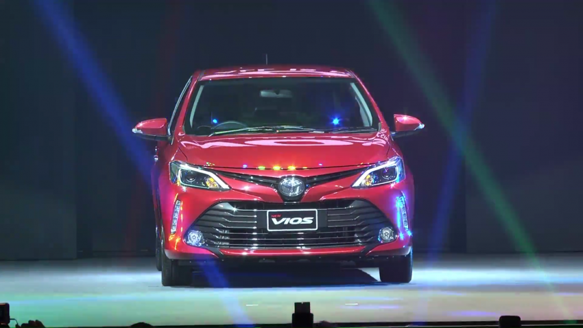 Toyota Vios facelift terbaharu dilancarkan di Thailand – empat varian ditawarkan, harga bermula dari RM76k 607414