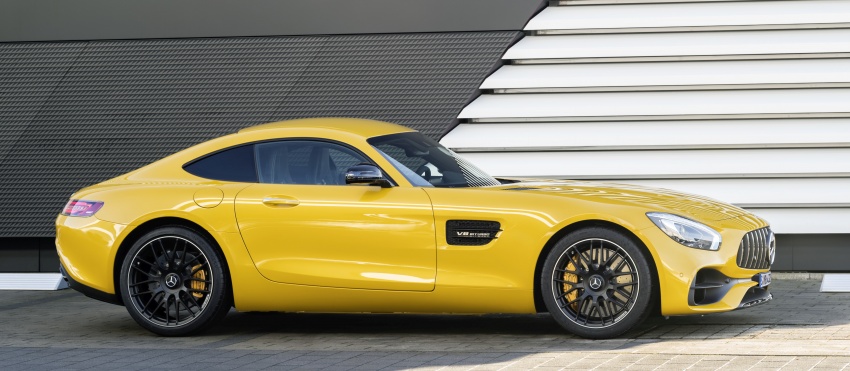 Mercedes-AMG GT C Coupe debuts in Detroit – AMG GT and GT S get styling and tech updates for 2017 601109