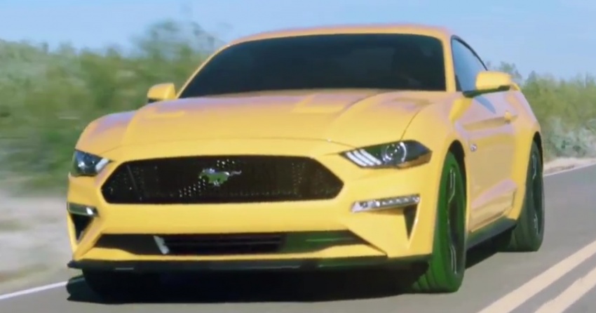 2018 Ford Mustang facelift gets revealed, unofficially 604475