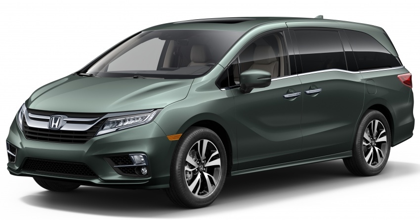 Honda Odyssey 2018 muncul di Detroit – guna enjin V6 3.5 liter i-VTEC, kotak gear automatik 10-kelajuan 601148