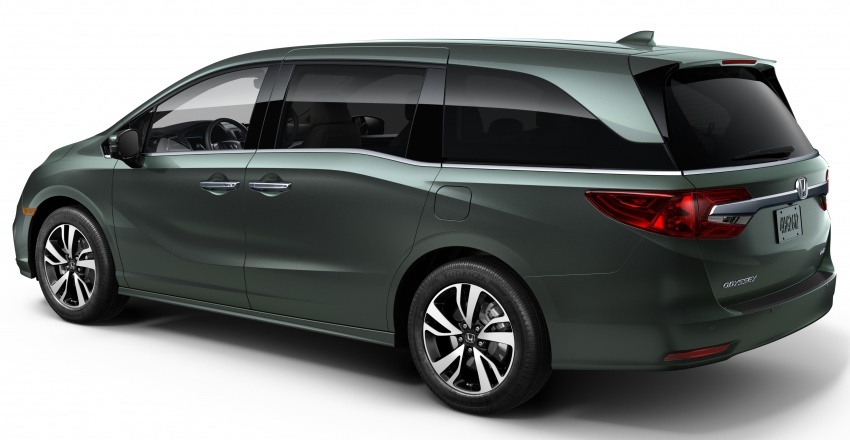Honda Odyssey 2018 muncul di Detroit – guna enjin V6 3.5 liter i-VTEC, kotak gear automatik 10-kelajuan 601149