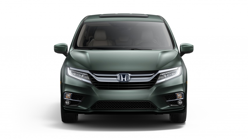 2018 Honda Odyssey makes debut at Detroit Auto Show – 3.5L i-VTEC V6; 10-speed automatic gearbox 600951