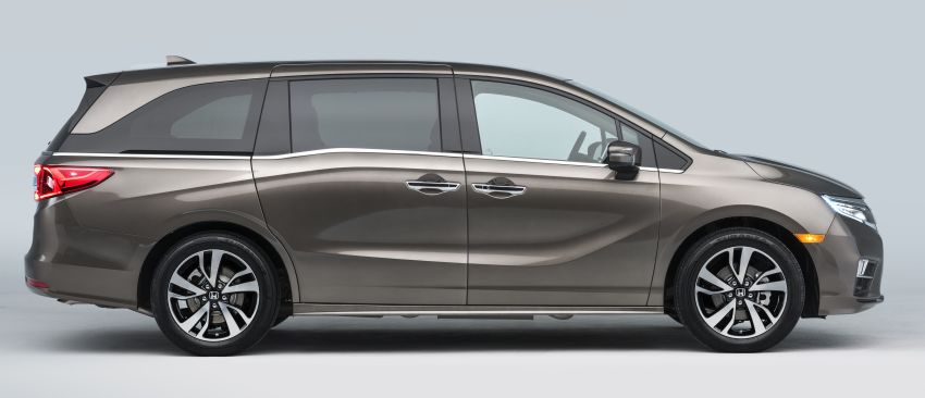 2018 Honda Odyssey makes debut at Detroit Auto Show – 3.5L i-VTEC V6; 10-speed automatic gearbox 600956