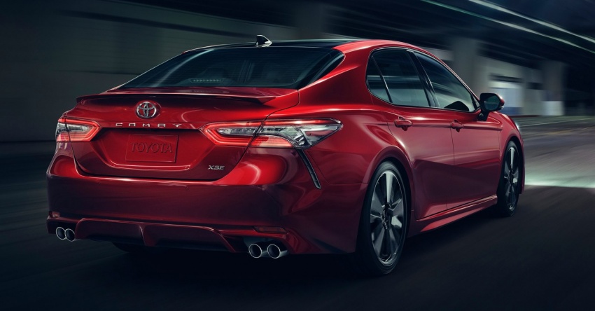 2018 Toyota Camry – longer and lower with TNGA platform, 2.5L VVT-iE with 8AT, focus on dynamics 600948