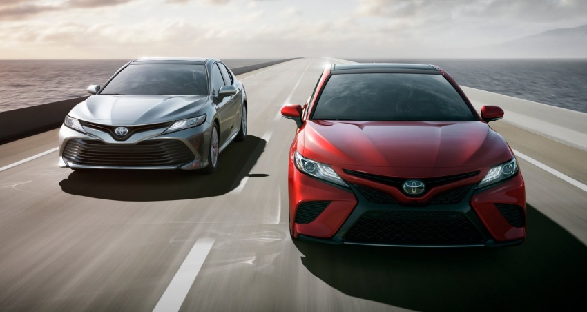 2018 Toyota Camry – longer and lower with TNGA platform, 2.5L VVT-iE with 8AT, focus on dynamics 600952