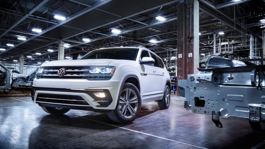 2018 Volkswagen Atlas R-Line package revealed 599322