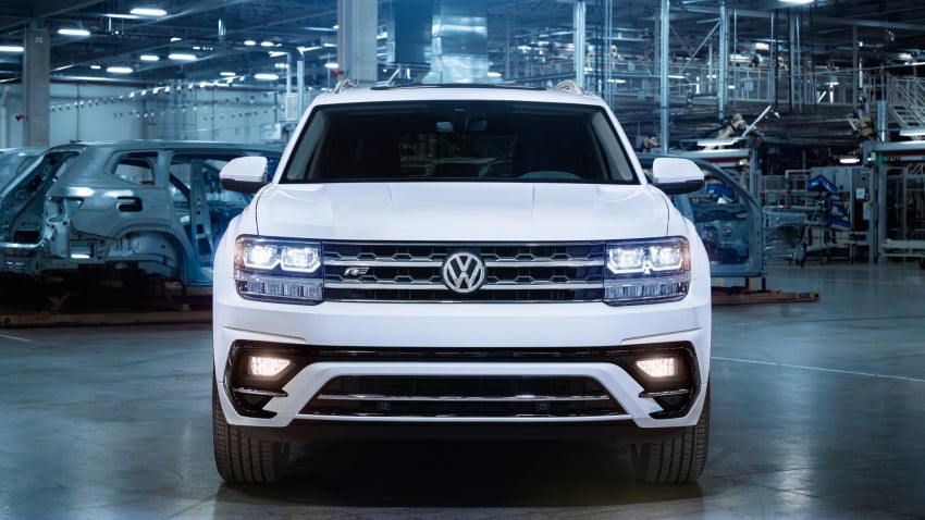 2018 Volkswagen Atlas R-Line package revealed 599326