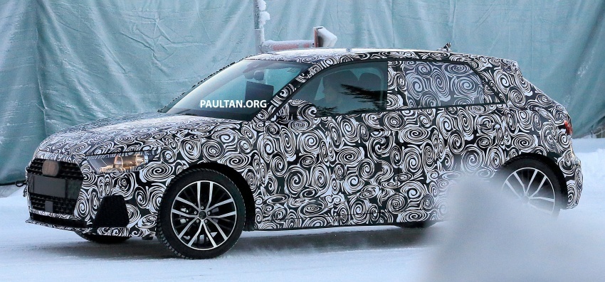 SPYSHOT: Audi A1 generasi seterusnya sedang diuji 597701