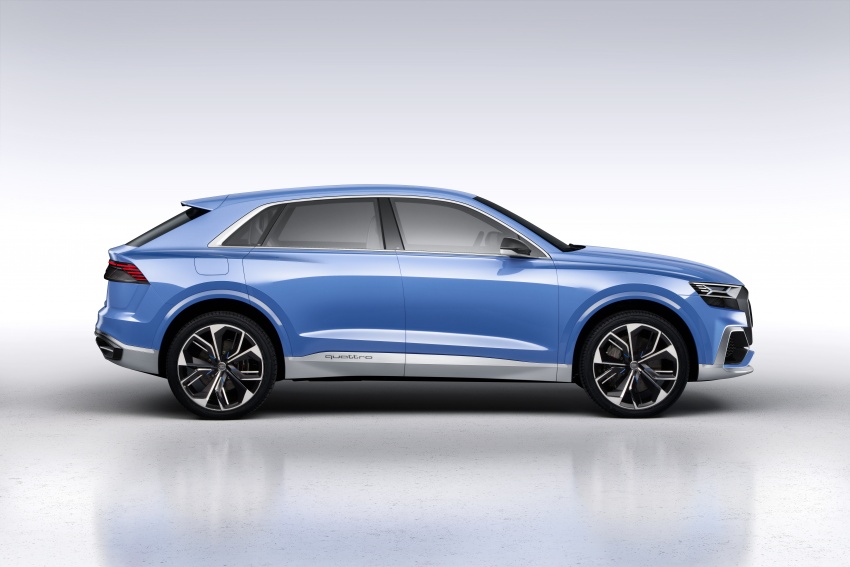 Audi Q8 Concept dipertonton di Detroit – plug-in hybrid dengan 488 hp, 0-100 km/j dalam masa 5.4 saat 601561