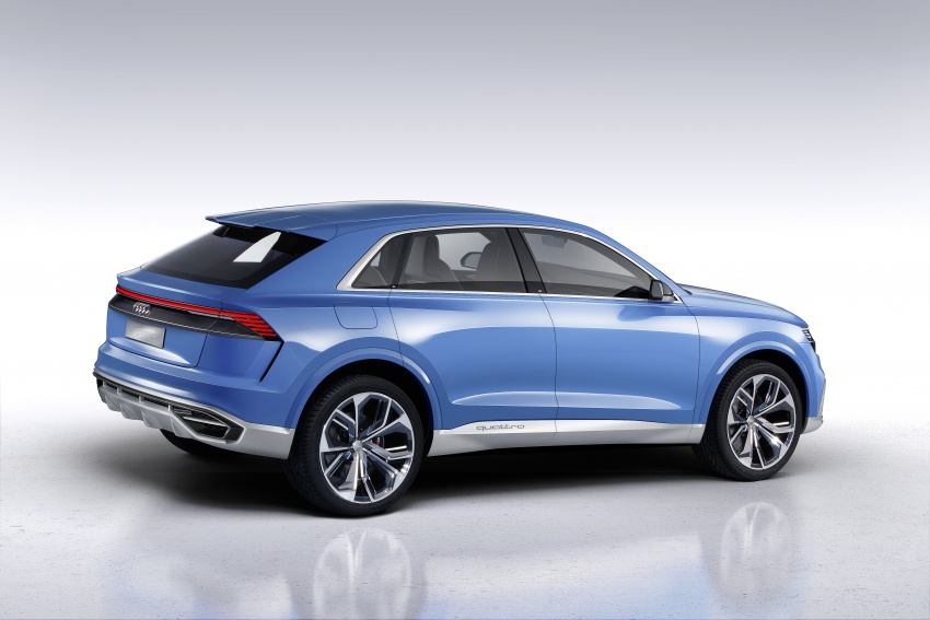 Audi Q8 Concept dipertonton di Detroit – plug-in hybrid dengan 488 hp, 0-100 km/j dalam masa 5.4 saat 601567