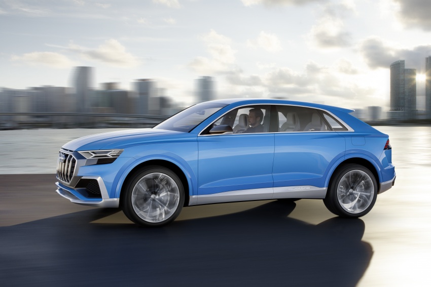 Audi Q8 Concept dipertonton di Detroit – plug-in hybrid dengan 488 hp, 0-100 km/j dalam masa 5.4 saat 601573