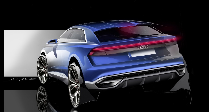 Audi Q8 Concept dipertonton di Detroit – plug-in hybrid dengan 488 hp, 0-100 km/j dalam masa 5.4 saat 601549