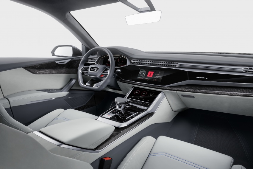 Audi Q8 Concept dipertonton di Detroit – plug-in hybrid dengan 488 hp, 0-100 km/j dalam masa 5.4 saat 601582