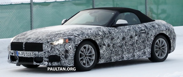 SPYSHOTS: BMW Z5 spotted again, taillights shown