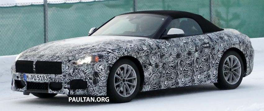 SPYSHOTS: BMW Z5 spotted again, taillights shown 608414