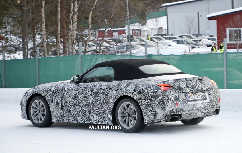SPYSHOTS: BMW Z5 spotted again, taillights shown 608421