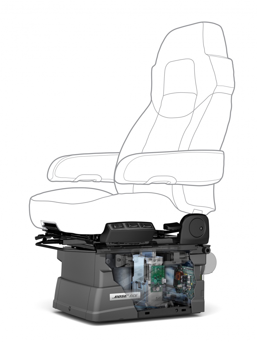 Bose Ride suspension seat concept debuts at CES 599386