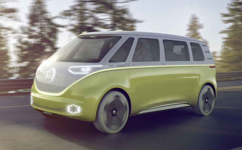 Volkswagen I.D Buzz Concept – jelmaan semula ‘Kombi Van’ dengan janakuasa elektrik sepenuhnya 600567