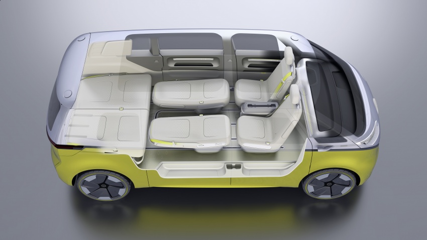 Volkswagen I.D Buzz Concept – jelmaan semula ‘Kombi Van’ dengan janakuasa elektrik sepenuhnya 600532