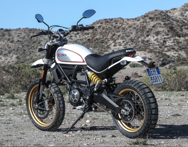 Ducati Scrambler Desert Sled dipertonton di Sepanyol – dijangka tiba di Malaysia pertengahan tahun 2017