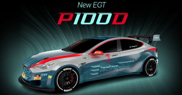 Tesla Model S P100D for EGT revealed with 778 hp