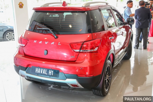 Haval M4 kini dikenali sebagai H1 – hanya 6AMT, ECS  untuk semua varian, harga bermula RM60k