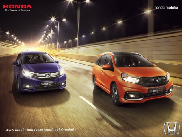 Honda Mobilio facelift dilancarkan di Indonesia – MPV tujuh tempat duduk, harga bermula dari RM63k