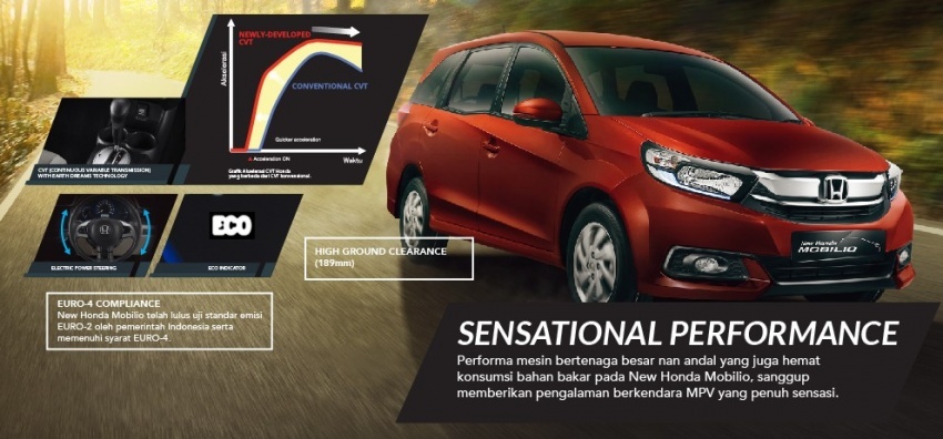 Honda Mobilio facelift dilancarkan di Indonesia – MPV tujuh tempat duduk, harga bermula dari RM63k 603193