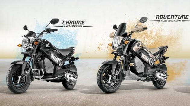 Honda Navi Adventure, Chrome akan ditawar di India