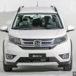 Perodua Aruz SUV specifications compared to the Honda BR-V, Toyota Rush and Proton X70 in Malaysia
