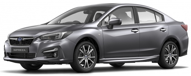 Subaru Impreza 2017 dilancarkan di Singapura – sedan dan hatchback; NA 1.6L dan 2.0L CVT dengan AWD
