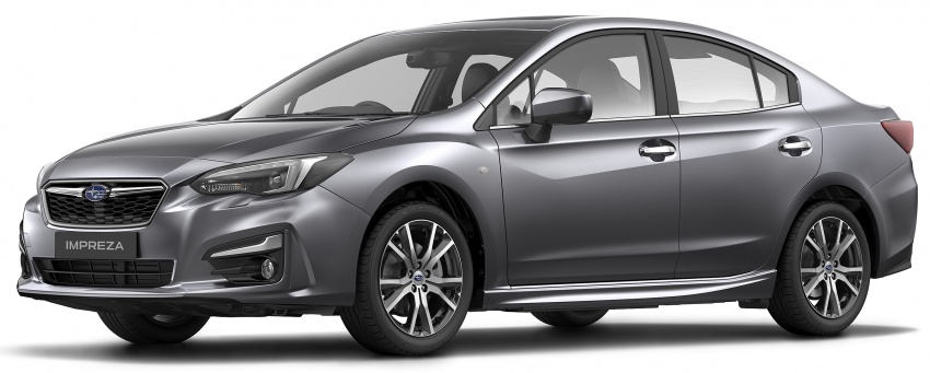 Subaru Impreza 2017 dilancarkan di Singapura – sedan dan hatchback; NA 1.6L dan 2.0L CVT dengan AWD 602326