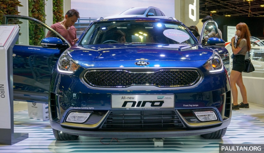 Kia Niro Hybrid dipertonton di Singapore Motor Show 603707