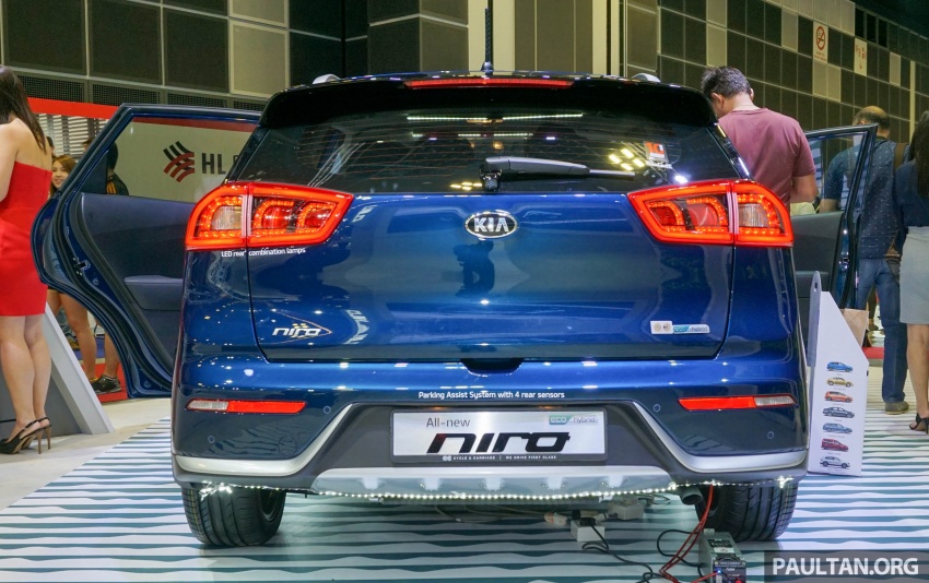 Kia Niro Hybrid dipertonton di Singapore Motor Show 603706