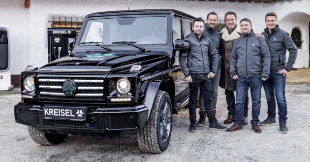 Mercedes-Benz G-Class EV commissioned by Arnold Schwarzenegger – 2.6 tonnes; 0-100 km/h in 5.6s