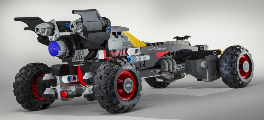 Chevrolet unveils life-size Lego Batmobile at Detroit Auto Show – 344,187 bricks, RM214 mil, 60.2L V100 605521