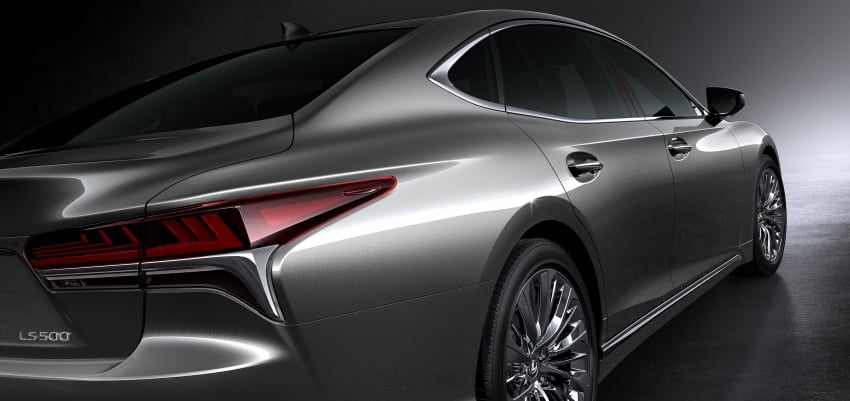 2018 Lexus LS 500 debuts with new 3.5 litre biturbo V6, 10-speed auto, pedestrian avoidance, 24-inch HUD 615725