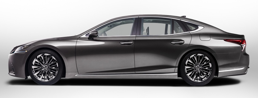 2018 Lexus LS 500 debuts with new 3.5 litre biturbo V6, 10-speed auto, pedestrian avoidance, 24-inch HUD 600879